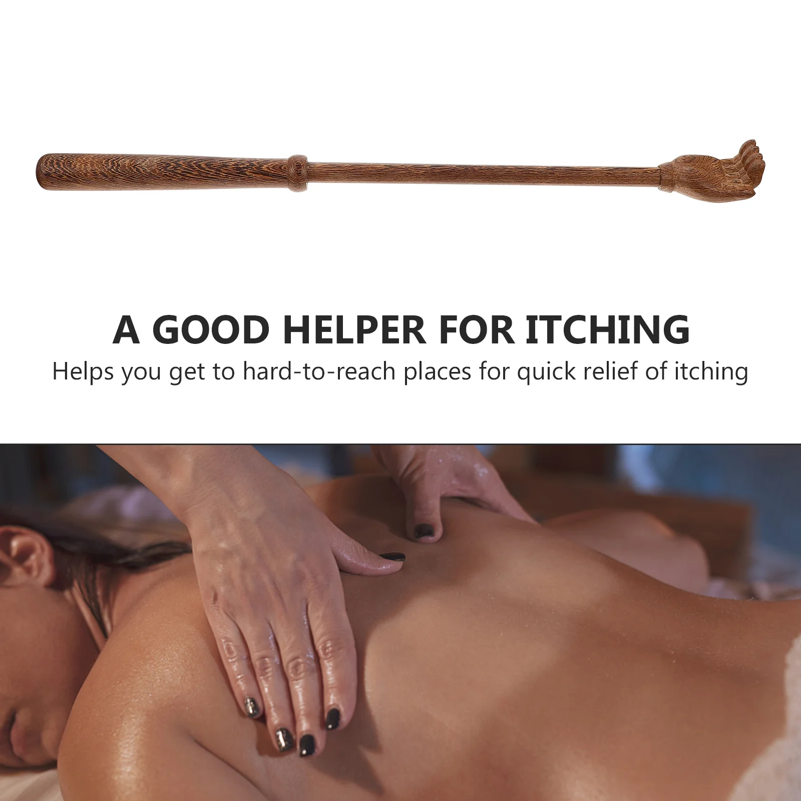 Tickling Long Handle Back Scratcher Adults Skin Body Itching Assistant Oversized for Women Scratchers Travel