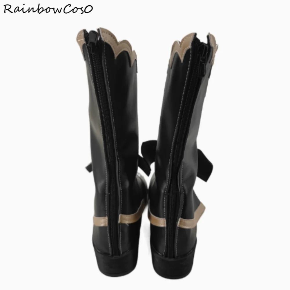 Tairitsu Arcaea Scarpe Cosplay Stivali Gioco Anime Halloween Natale RainbowCos0 W4685
