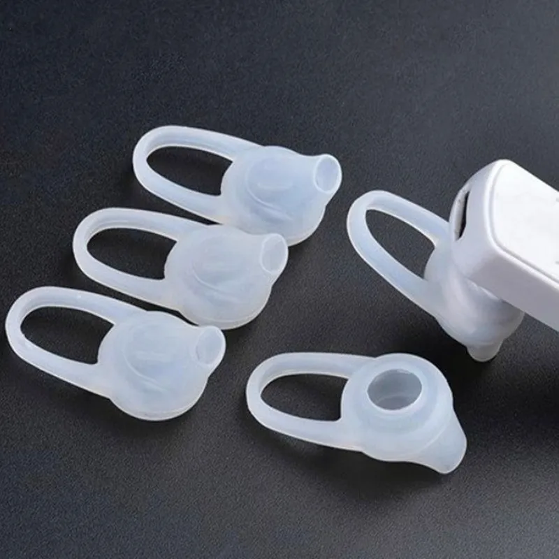 Almohadillas de silicona para los oídos, almohadillas de repuesto para auriculares inalámbricos compatibles con Bluetooth, 5 piezas