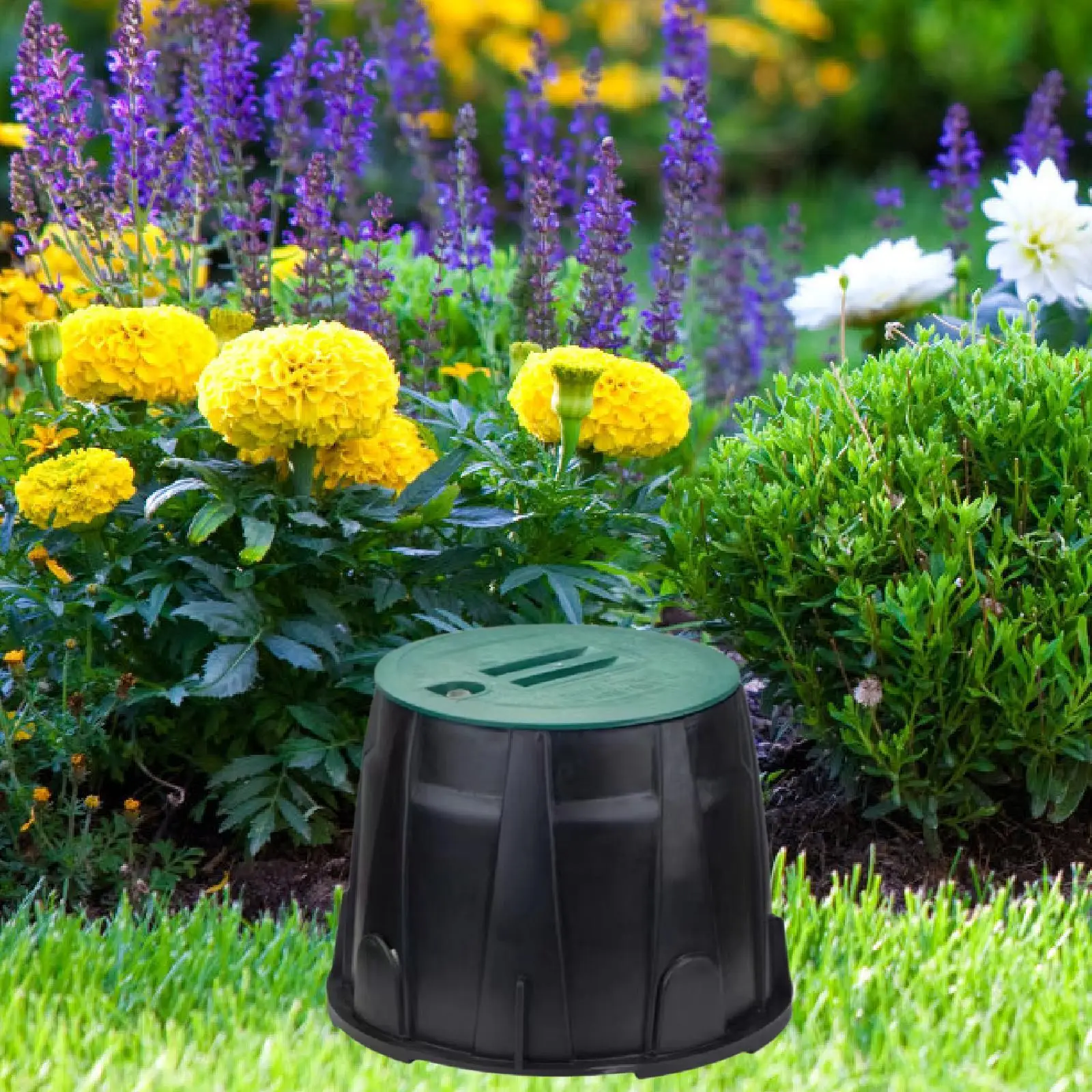 

Sprinkler Valve Box Practical Underground Valve Box for Yard Grassland Lawn