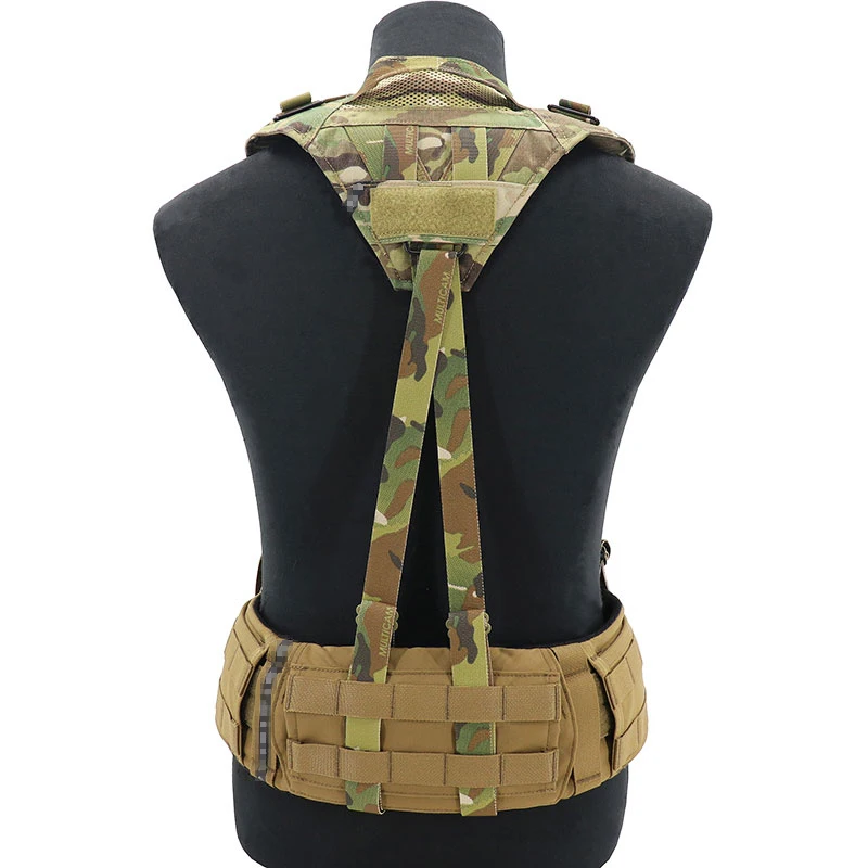 Outdoor Hunting Training AVS ™ Padded Yoke Tactical Strap Triangle Strap Compatible with Multiple Style Waist Covers