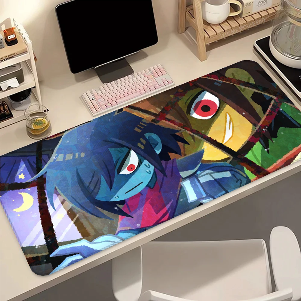 

D-deltarune Extended Large Gaming Mouse Pad Desk Mat Keyboard Rug for PC Varmilo Keyboard Laptop Anime Kawaii Gamer Desktop