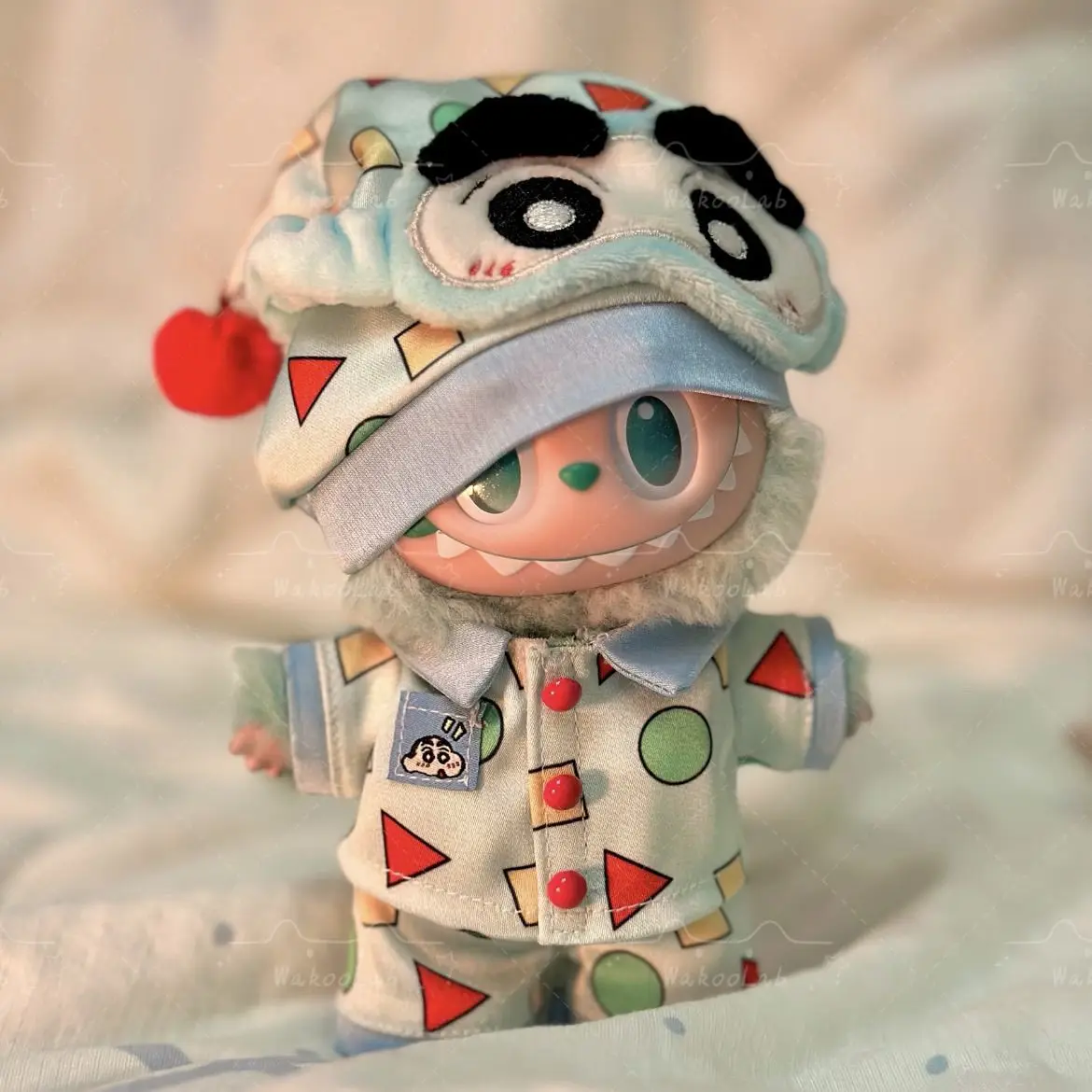 Simpatico cartone animato Crayon Shinchan 17 cm bambola pigiama - Bubu 1/2/3 generazione figura con vestiti variabili