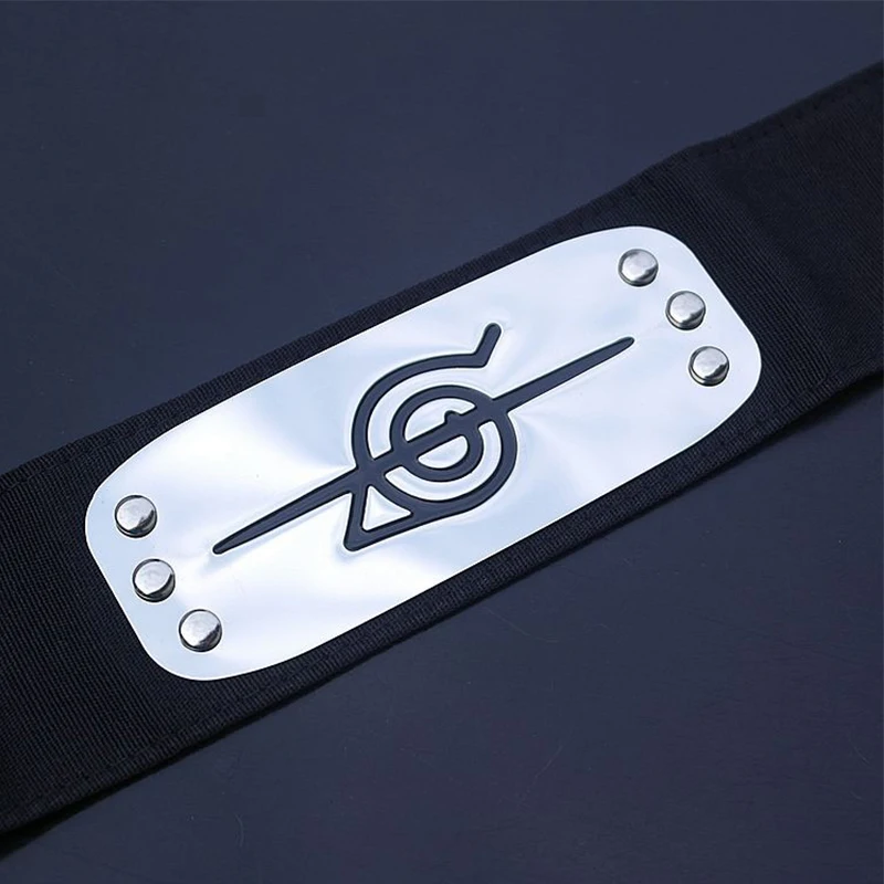 Naruto Kakashi Konoha fascia costumi Cosplay accessori Itachi Akatsuki fascia da braccio giocattoli puntelli festa Anime regalo di Halloween