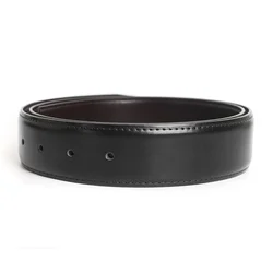 Fashion Coffee Luxury Designer Belts Men High Quality Male Women Belt Genuine Real Leather without Buckle Strap for Jeans 3.8cm