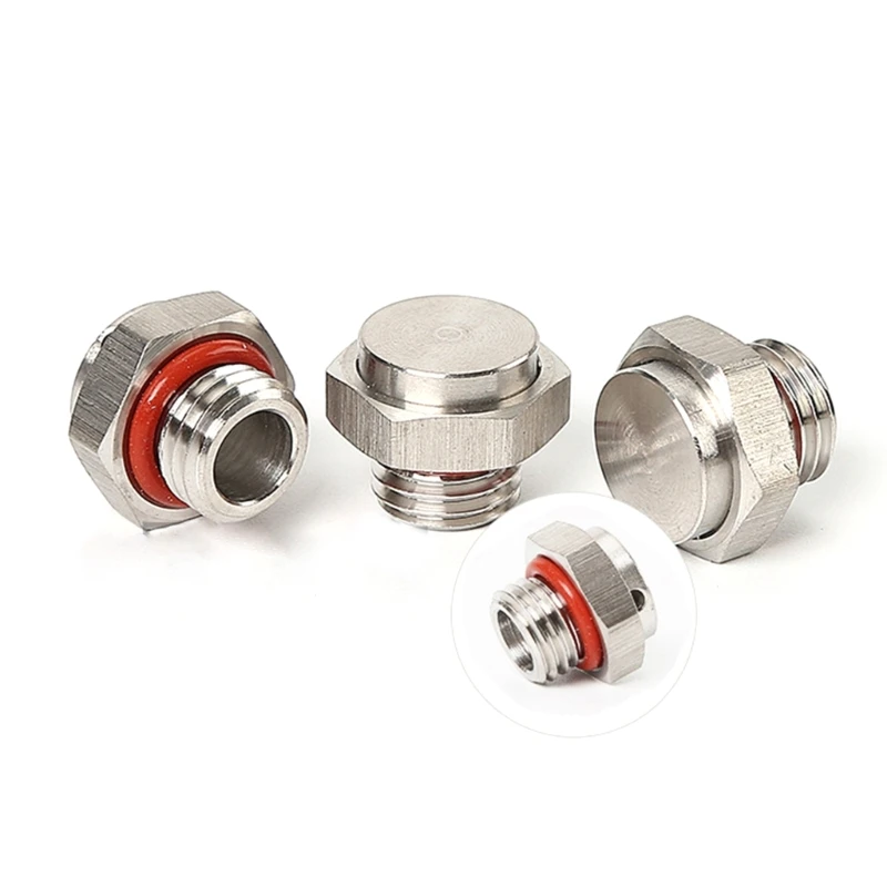 Stainless Steel Waterproof Vent Plug M5 M6 M12 M16 M20 Automatic Venting Breather Valve Heat Dissipation Pressure Relief Valve