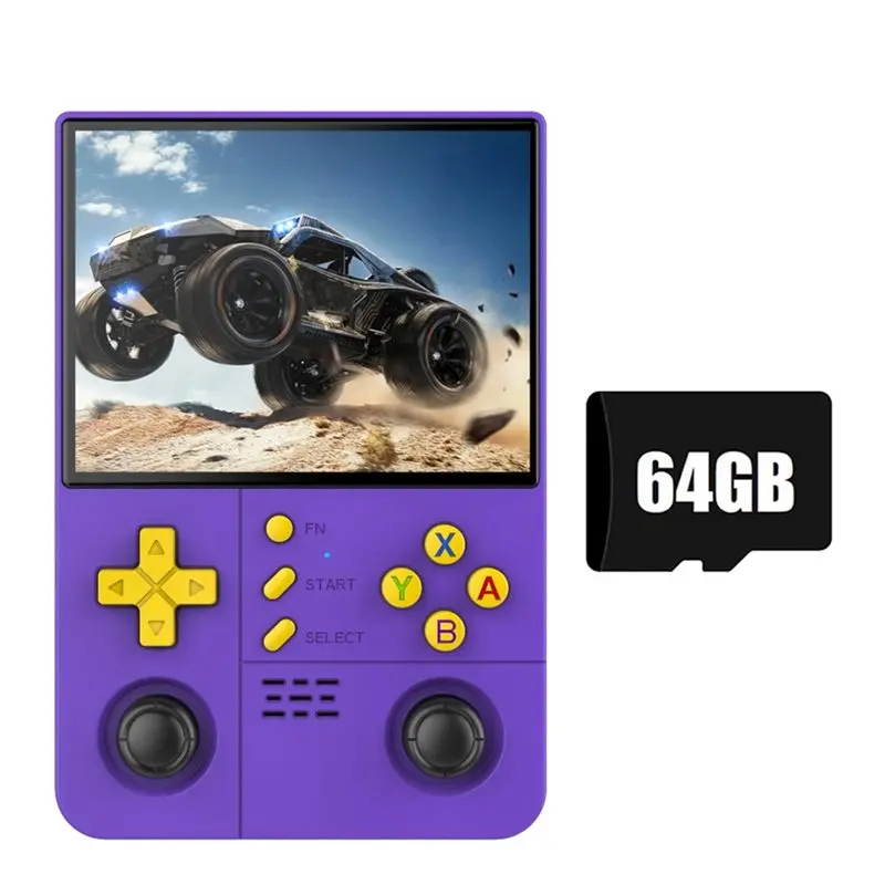 

CJSD-R40XX Pro MAX Game Console 64G 18000 Games Open Source Retro Wifi Games Player 4.2 Inch Screen 30+ Emulators A