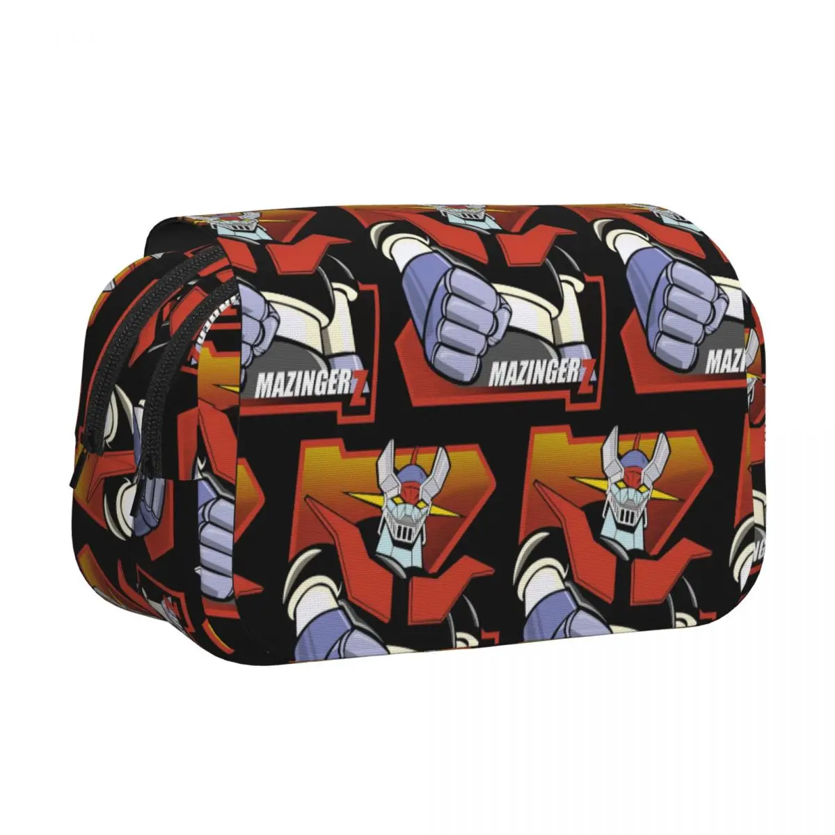 Mazinger Z Goldorak Actarus Grendizer Mask Pencil Cases Pencil Pouch Hard Shell Leather Big Capacity Pen Box Pencil