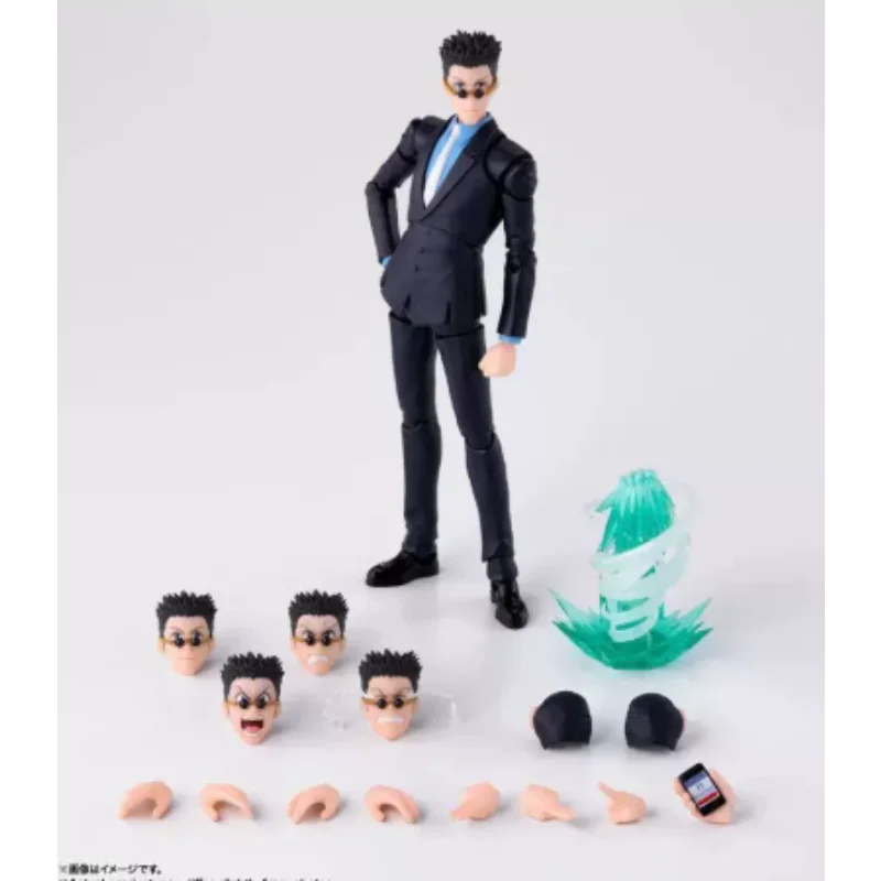

【In Stock】Bandai SHF Hunter Killua Leo Li Jay Action Figure Animation Model Toy Collection Gift Desktop Ornament