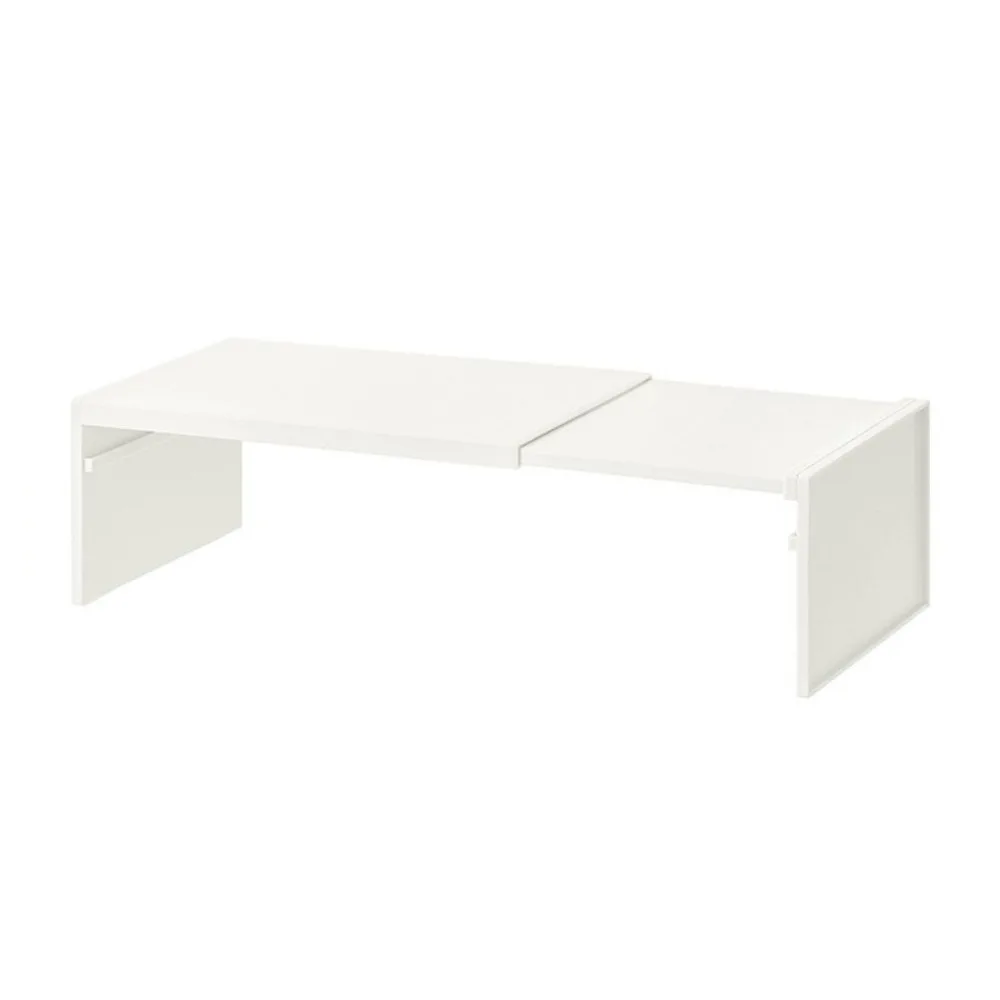 

Modern Plastic Retractable Kitchen Shelf Non-slip Adjustable Dish Shelf Space Saving Minimalist Shoe Rack Wardrobe