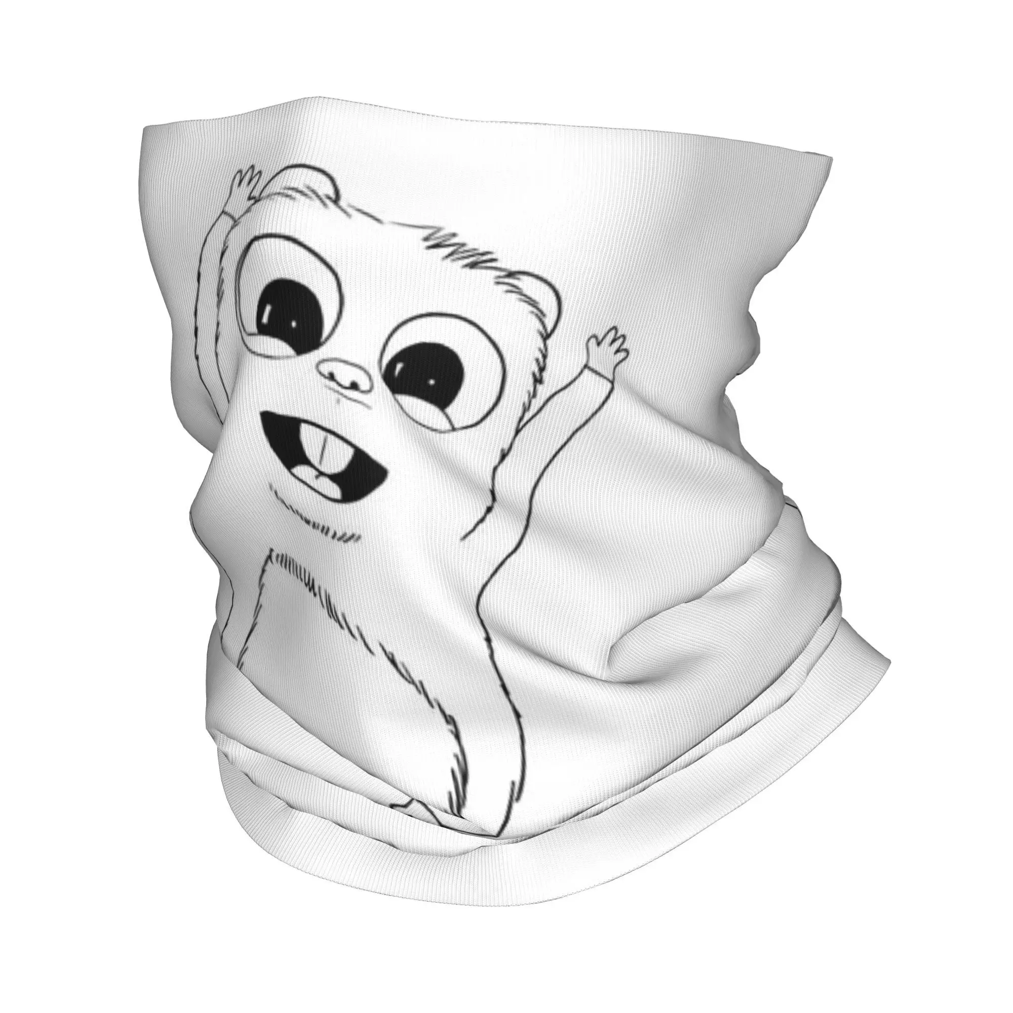 애니메이션 그리지와 레밍스 만화 애니메이션 반다나 넥 게이터 프린트 랩 마스크 스카프 다용도 페이스 마스크 사이클링 남여 공용