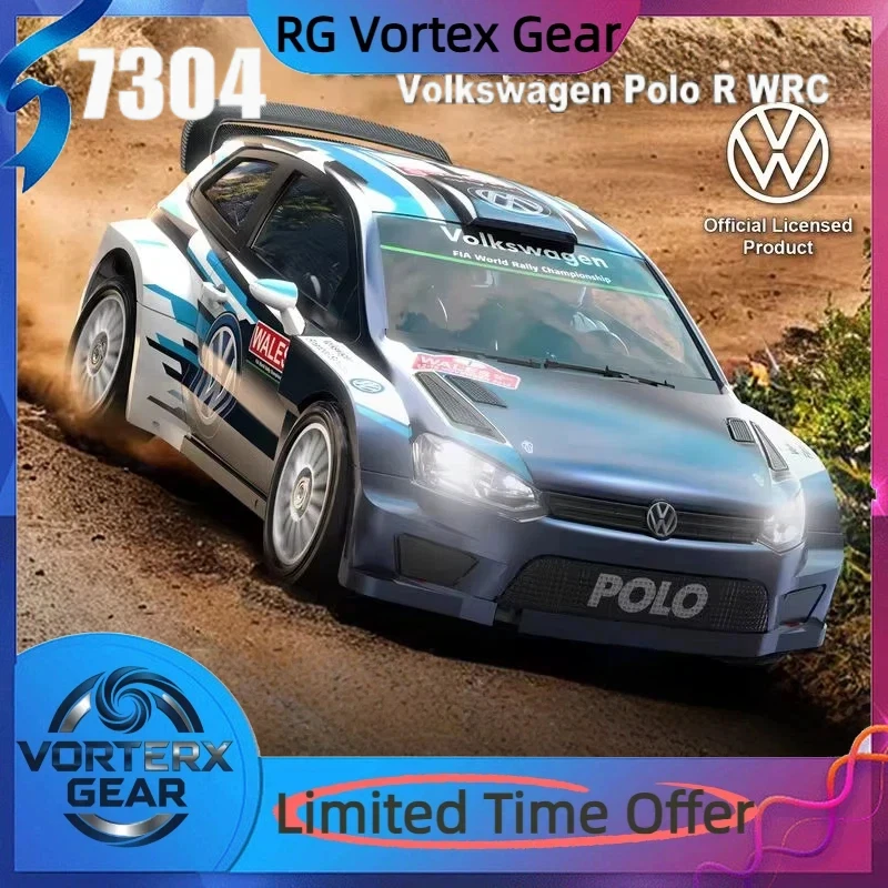 Vortex Gear Mjx7304 High Speed Car 1:7 Large Full Scale Horizontal Drifting Car 4wd Brushless Motor High Speed Remote Model Toy