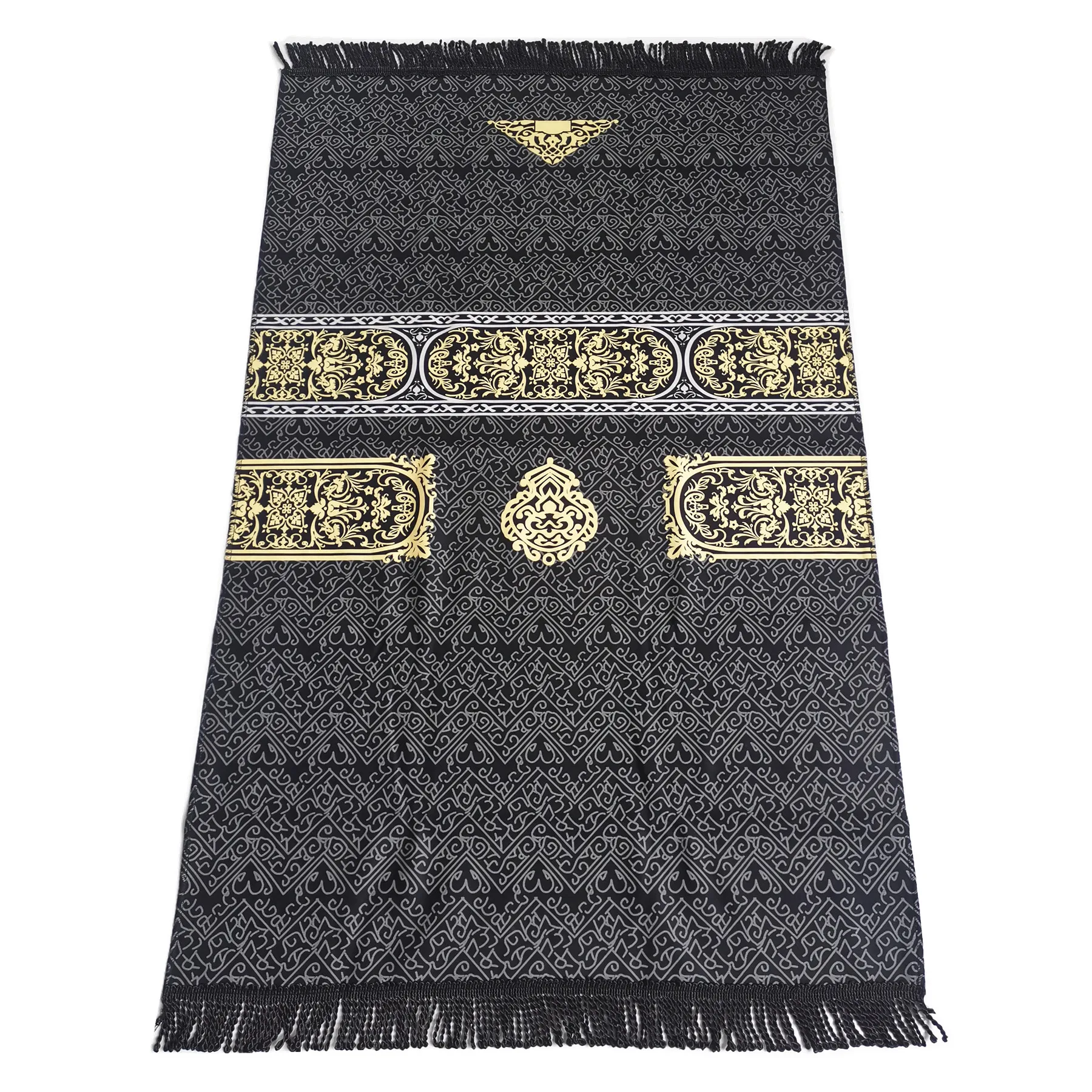 Suede Muslim Prayer Mat Indonesia Soft Prayer rug Portable Pray Carpet