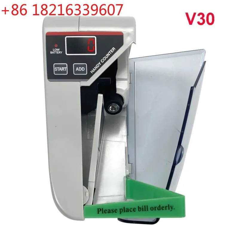 Mini Money Currency Counting Machine Bill Cash Banknote Counter 600 Sheets/minute Portable Currency Cash Money Counting Machine