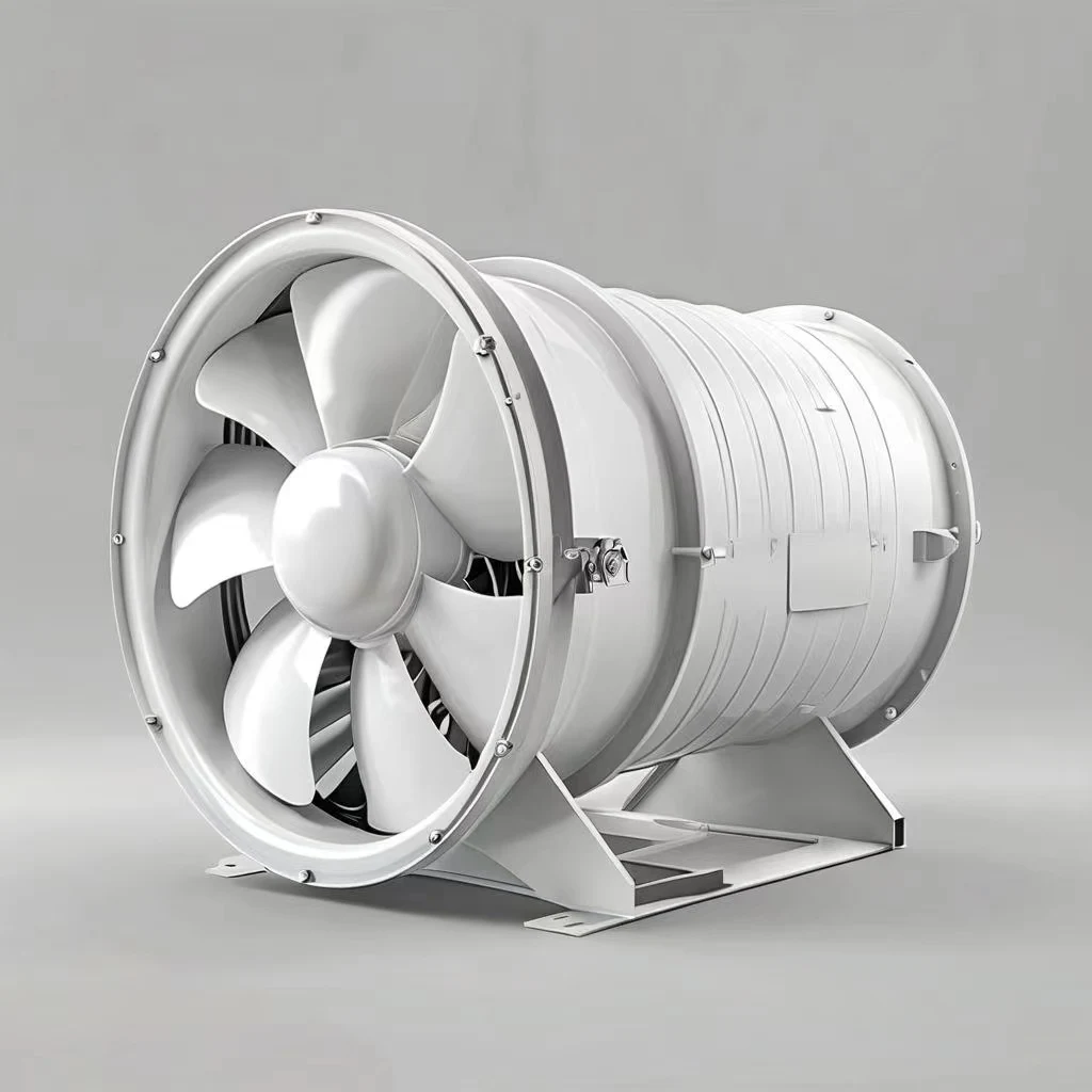 Industrial Axial Exhaust Fan Explosion Proof Ventilation High Pressure Stainless Steel Wall Mount Smoke Extraction - view 3