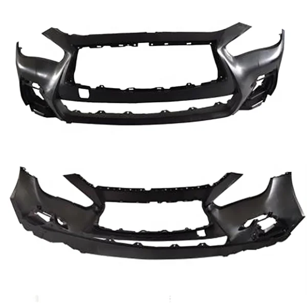 โรงงานราคาที่กําหนดเอง Q50 กีฬากันชนรถสําหรับ Infiniti Q50 กันชนหน้า 2018-2022 อะไหล่รถยนต์