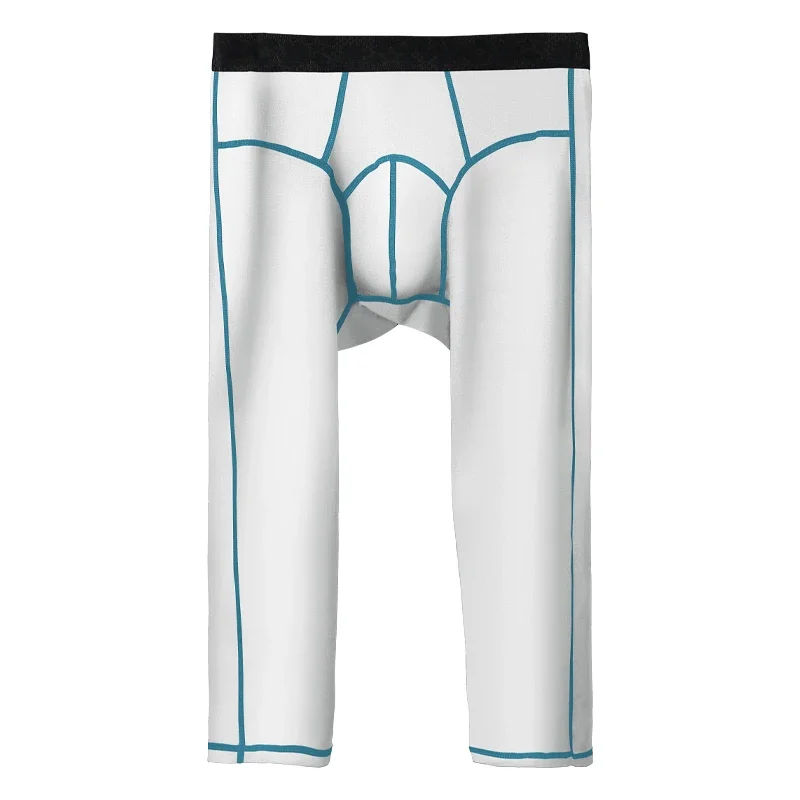 Les leggings pour hommes pour l'automne et l'hiver sont fins, moulants et en suède. Ajoutez de la matière et de la taille pour porter des sous-vêtements thermiques à l'intérieur