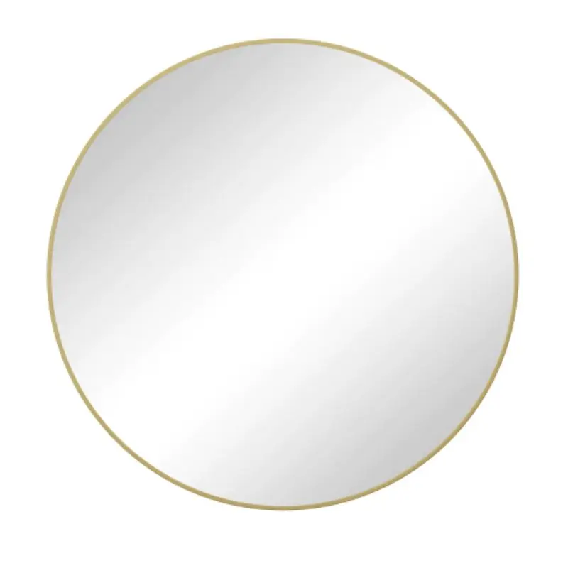 Wall mirror  gold round mirror Metal frame mirror Round vanity Mirror Vanity mirror, used for wall decoration in bathroom