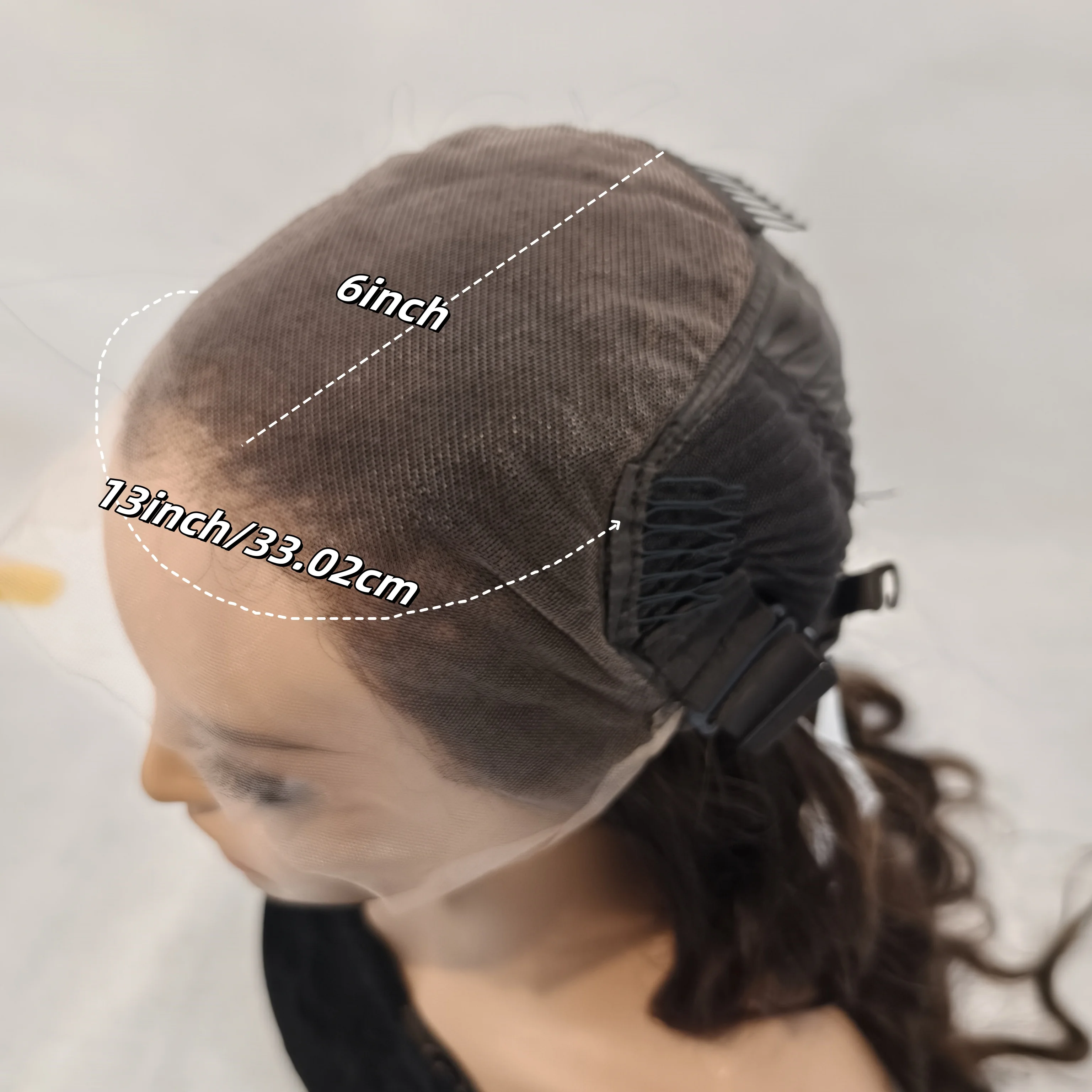 Pelucas de cabello humano con frente de encaje HD 13x6 ondulado marrón Chocolate de densidad 180% pelucas de cabello humano con frente de encaje de color brasileño para mujeres