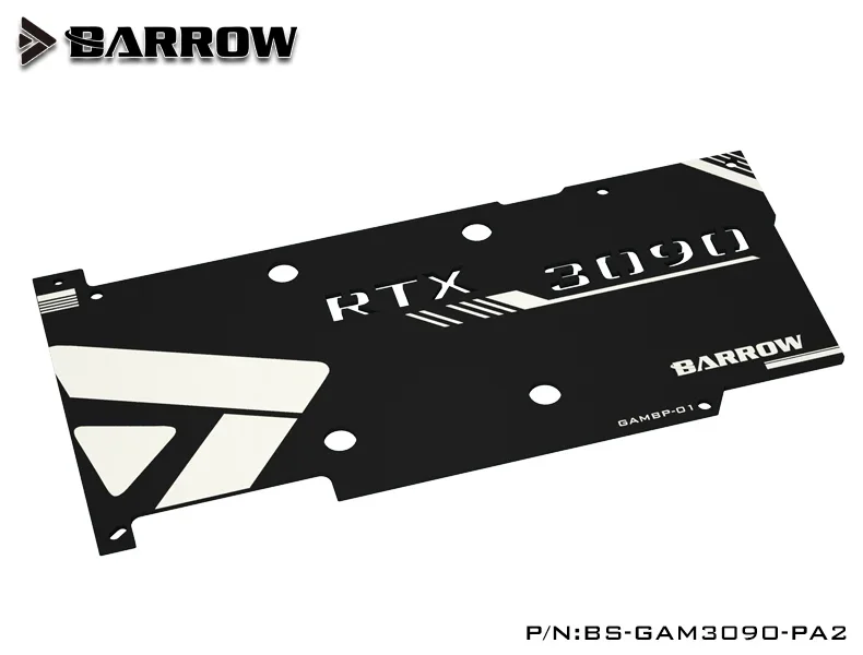 Barrow RTX 3080Ti Water Block For GALAX & GAINWARD RTX 3080 3090 GPU Watercooler 5V ARGB AURA SYNC BS-GAM3090-PA2