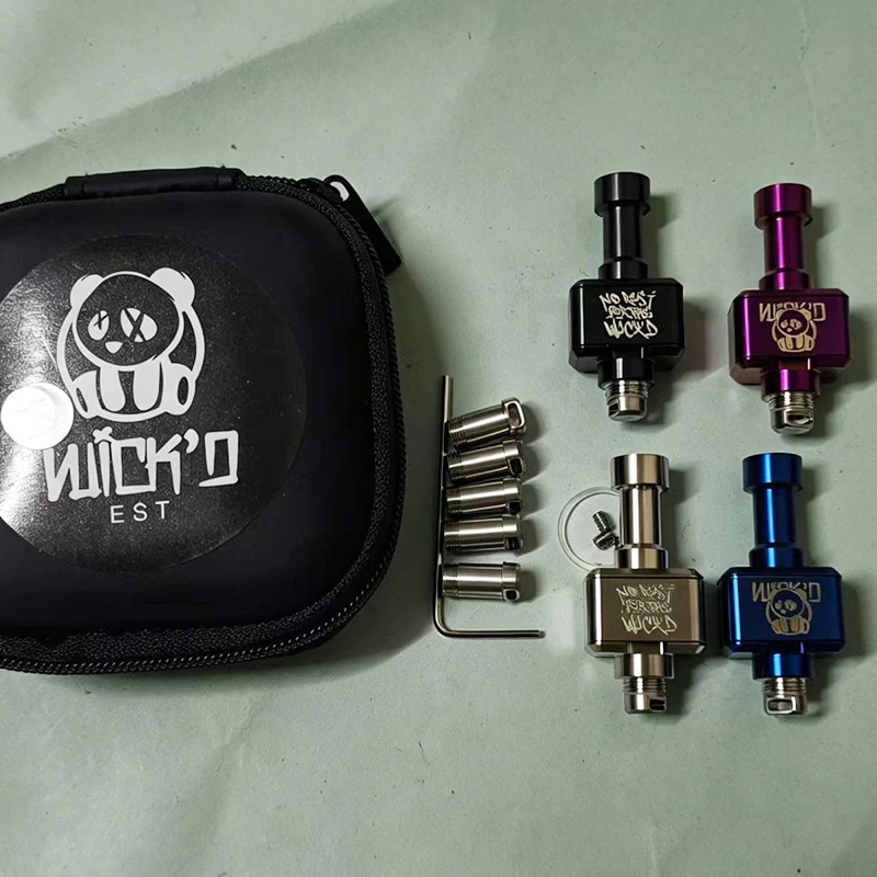 Модульный RBA-мост Wick'd REVIV'D с 6 воздушными пинами для BB / Sxk Billet / Boro Tank / Q-Bot MNCH Collab / Mission Xv Trim PA