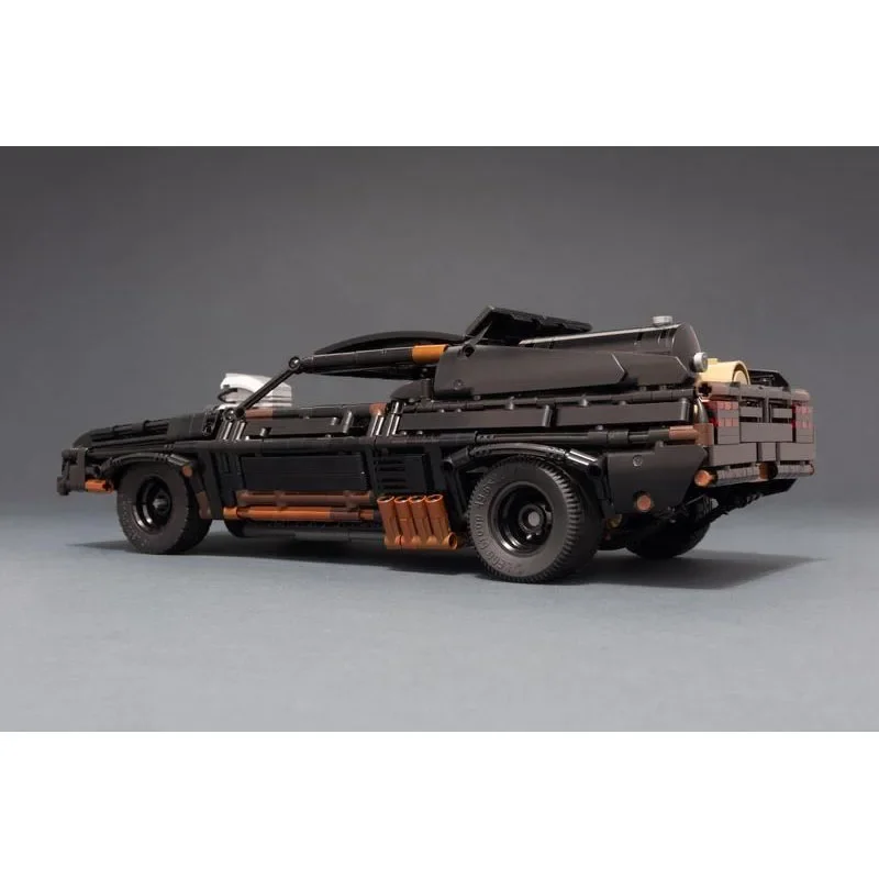 MOC-35846 Mad Film Serie Modifizierte Schwarz Interceptor Lkw Spielzeug Serie Modell Baustein Ziegel Spielzeug Jungen Geburtstag Geschenke