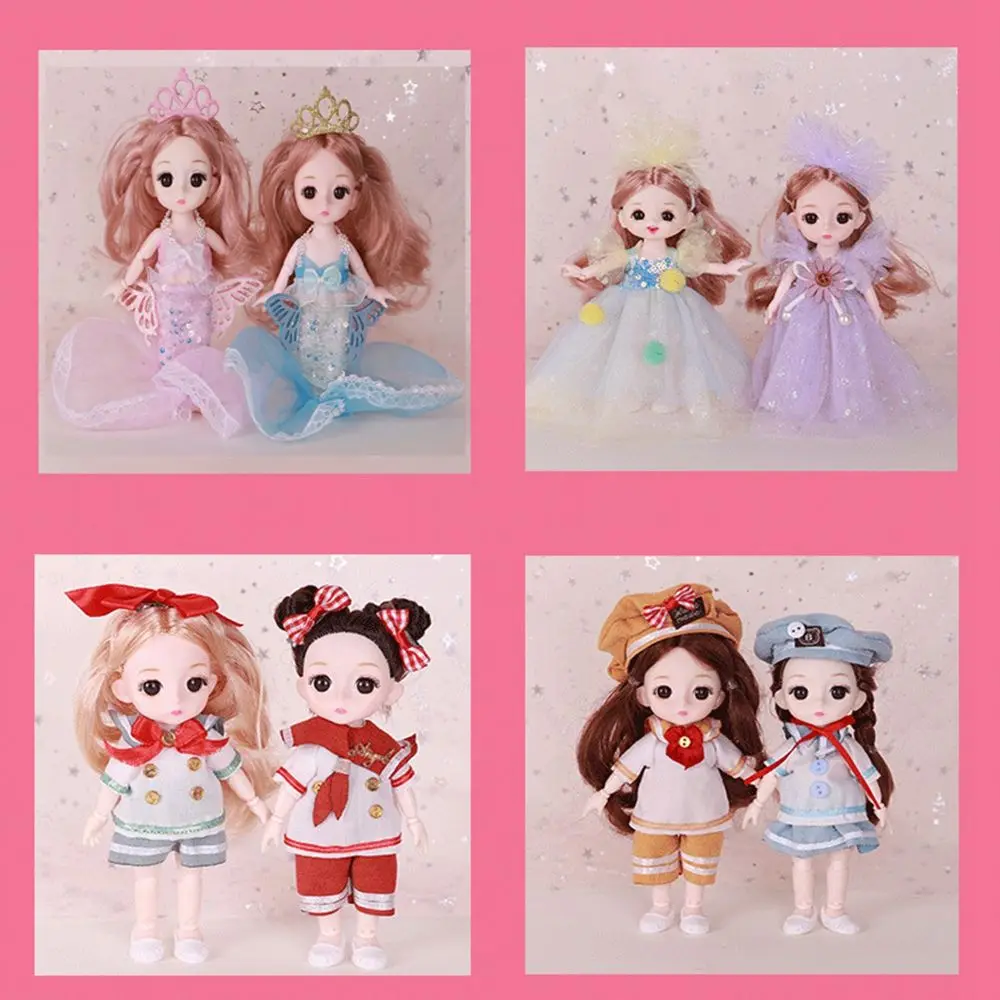1 Set Fashion Doll Clothes Animal Doll Suit Beautiful Outfit For 16~17 cm Doll Wear Dolls Accessories
