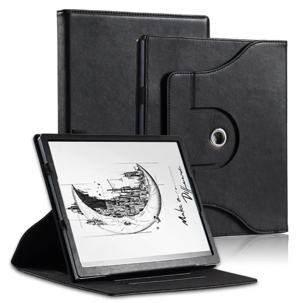 Case For Onyx Boox Note Max & Tab X 13 & Max Lumi 2 13.3' EBook 360 Degree Rotating Flip Stand Business Cover with Hand Strap