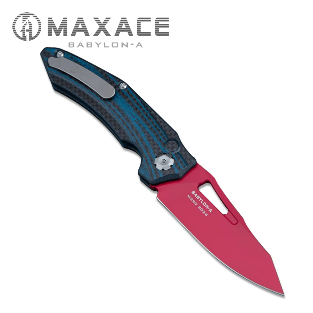 Maxace Babylon-A   Folding knife pocket knife camping portable outdoor fruit knife Survival Self-defense Collection And Gift