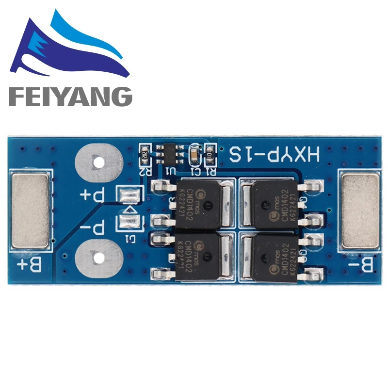 BMS 1S 12A 16A 24A 3.7V LiFePO4 Lithium Battery Protection Board 18650 4.2V Charging Voltage/Short Circuit/Overcharge Prevention