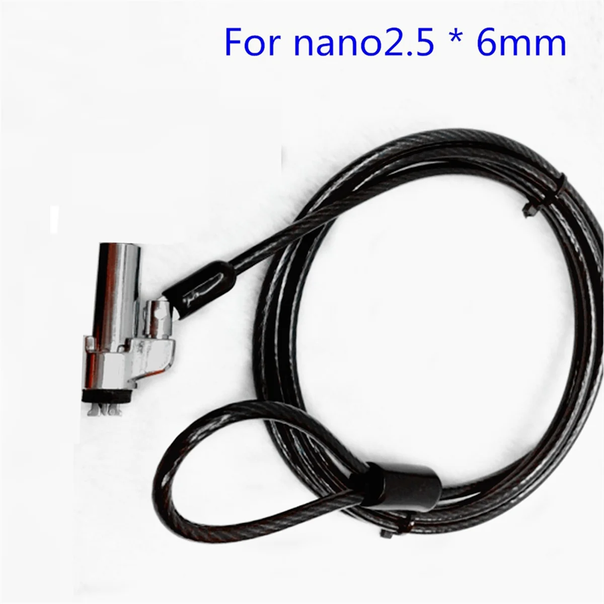 Computer Lock Laptop Lock Suitable for 6mmx2.5mm Nano Lock Hole for Laptop Security Key Lock