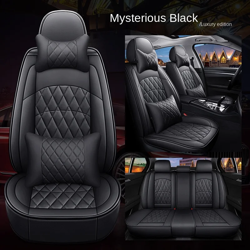 Universal Style Car Seat Cover for Mercedes-Benz GLA X156 H247 GLC C253 X253 Car Accessories Interior Details Seat Protector