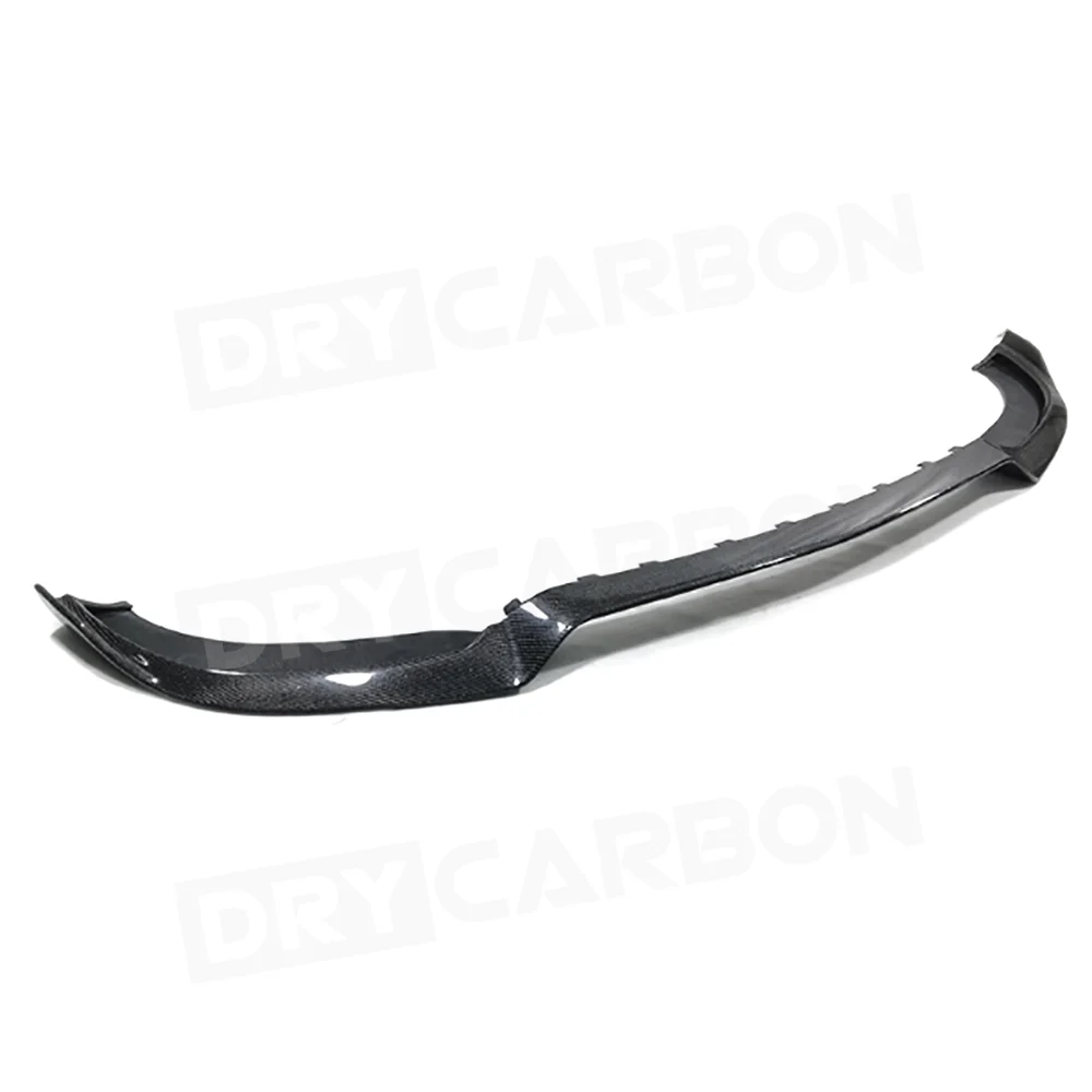 For W212 Carbon Fiber Front Lip Bumper Spoiler Chin Splitters For Benz E Class E260 300 E400 E63 2014-2016 Car Bumper Guard FRP view 2