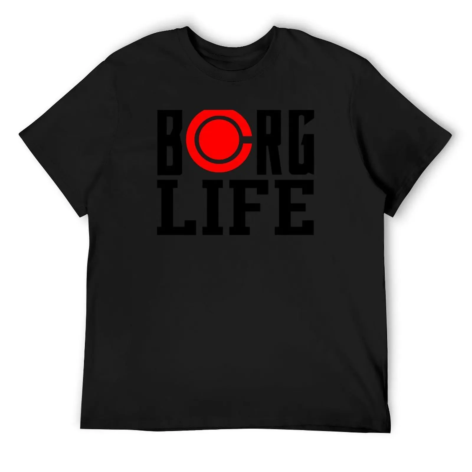 

Borg Life T-Shirt quick-drying oversizeds customizeds kawaii clothes mens plain t shirts