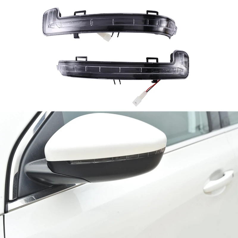 Car LED Side Wing Rearview Mirror Lamp Turn Signal Light For Peugeot 408 308 308S 308GT 1612791080