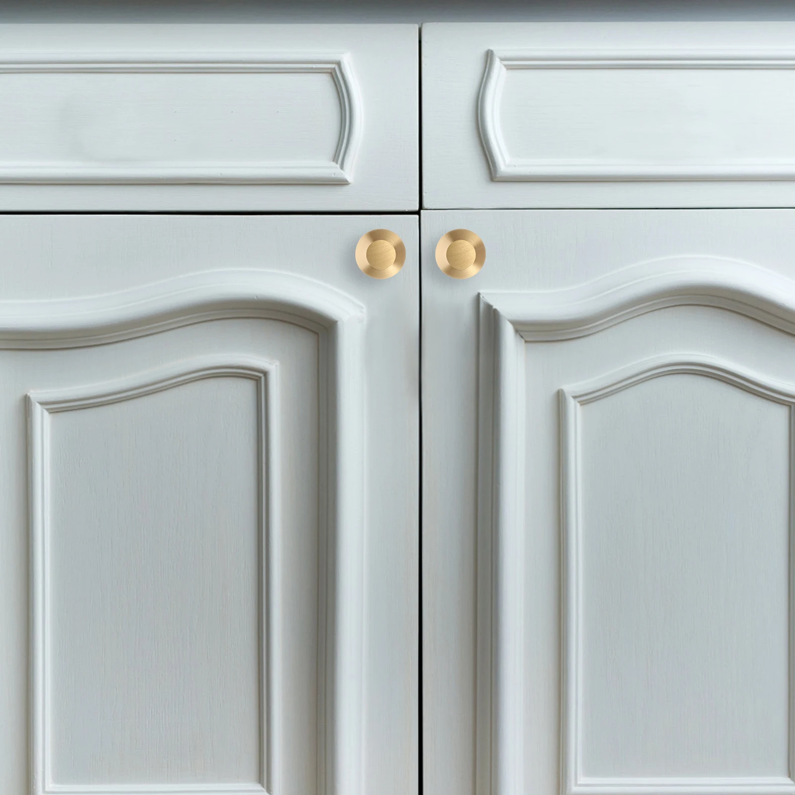 

2pcs All Handle Golden Drawer Knobs for Cabinet Brass Cabinet Knob Dresser Furniture Hardware Pull Handles Brass Cupboard