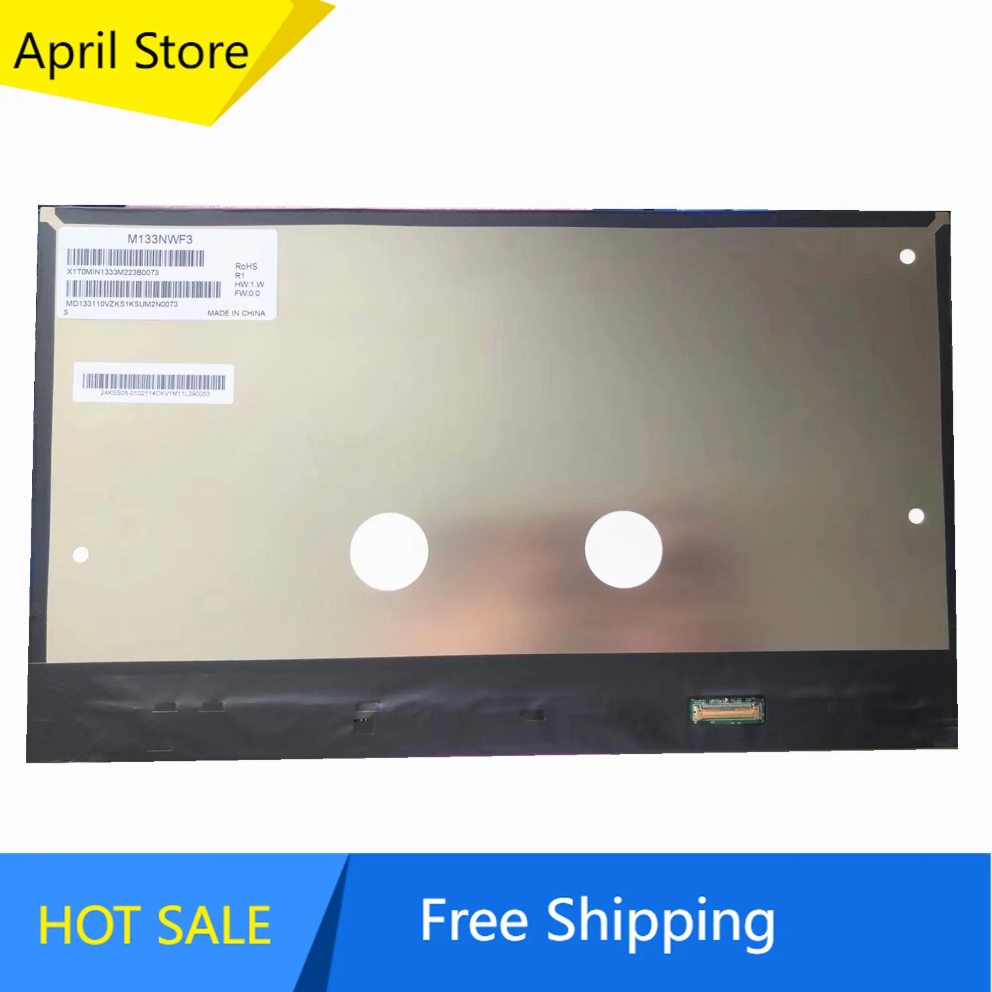 

M133NWF3 R1 13.3'' 120Hz Laptop LCD Screen Panel Matrix 1920*1080 EDP 40 Pins 72% NTSC