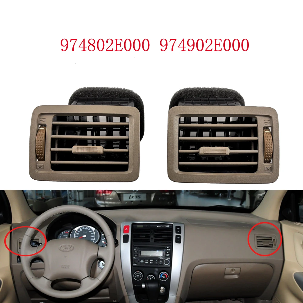 

WQLSK 974802E000 974902E000 For hyundai Tucson Instrument panel air outlet, air nozzle, workbench air conditioning air outlet
