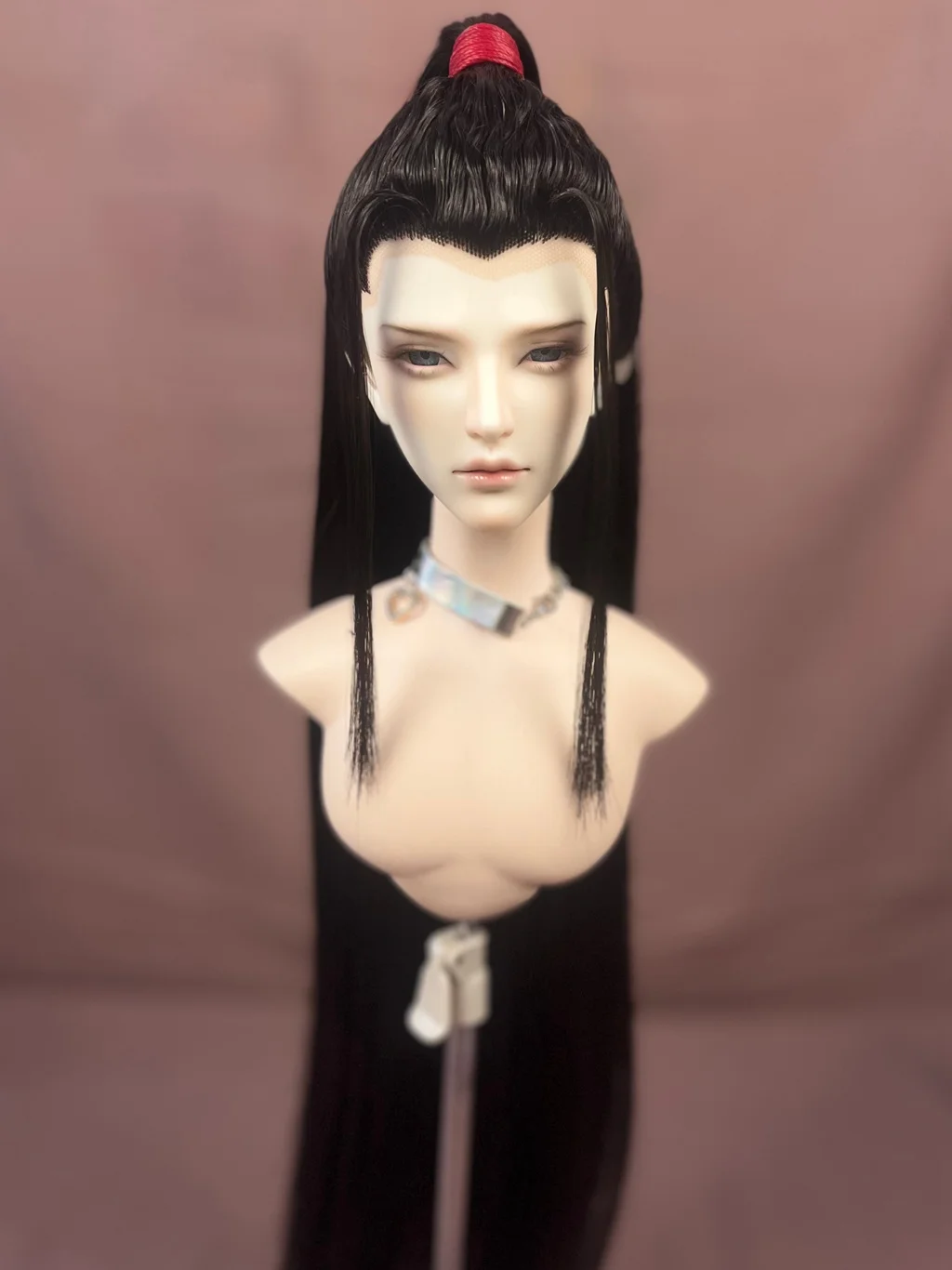 Perruque de samouraï BJD à échelle 1/3, costume de prairie Hanfu vintage, cheveux longs pour SD13, grande fille SSDF ID72, accessoires UnmunButter A1215