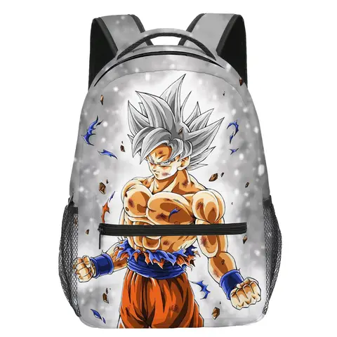 3D-tryckt Dragon Ball Ny tecknad Anime Grundskola och Gymnasium Väska Elev Ryggsäck Barn Pojke 6 best sales Goku-ryggsäck - №6