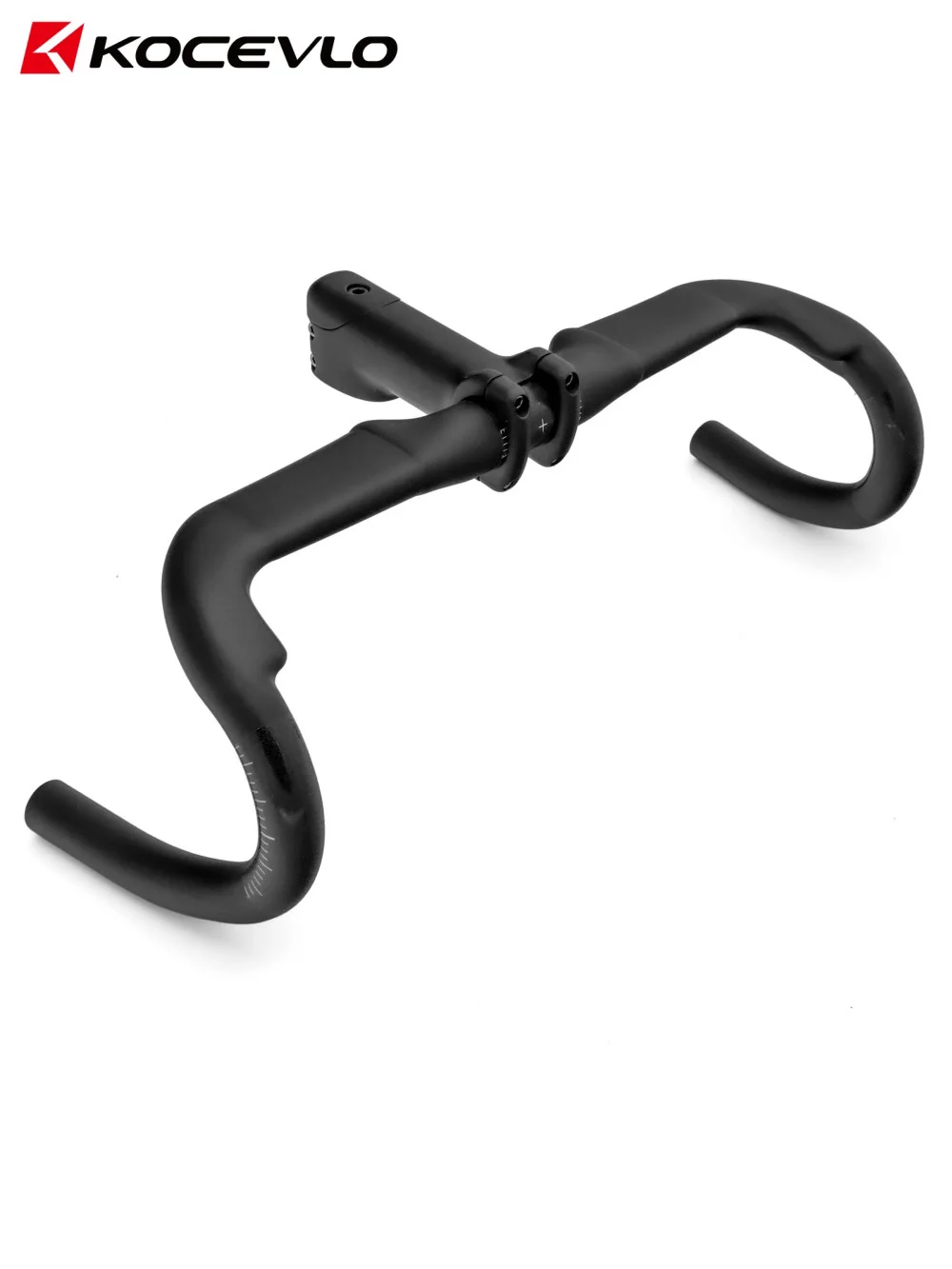 AliExpress kocevlo KOCEVLO Carbon Gravel Handlebar Light Bent Racing Bicycle Internal cables road handlebar 340/360/380/400mm