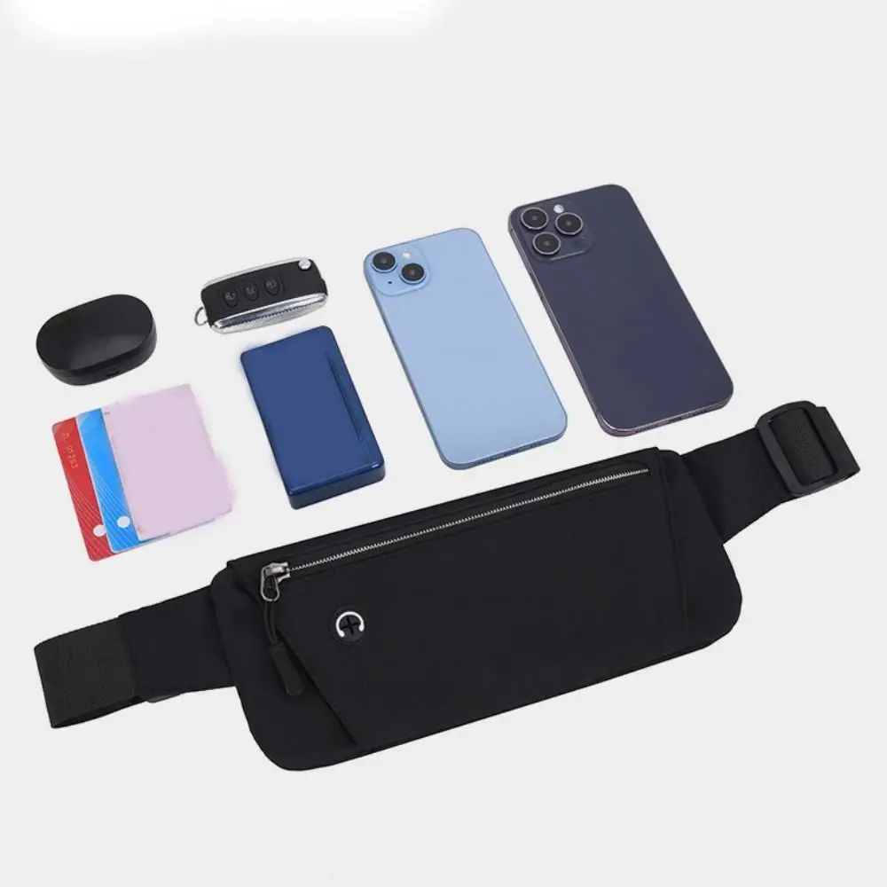 

Waterproof Running Waist Bag Invisible Adjustable Running Phone Waist Bag Lightweight Portable Sports Fanny Pack Fitness
