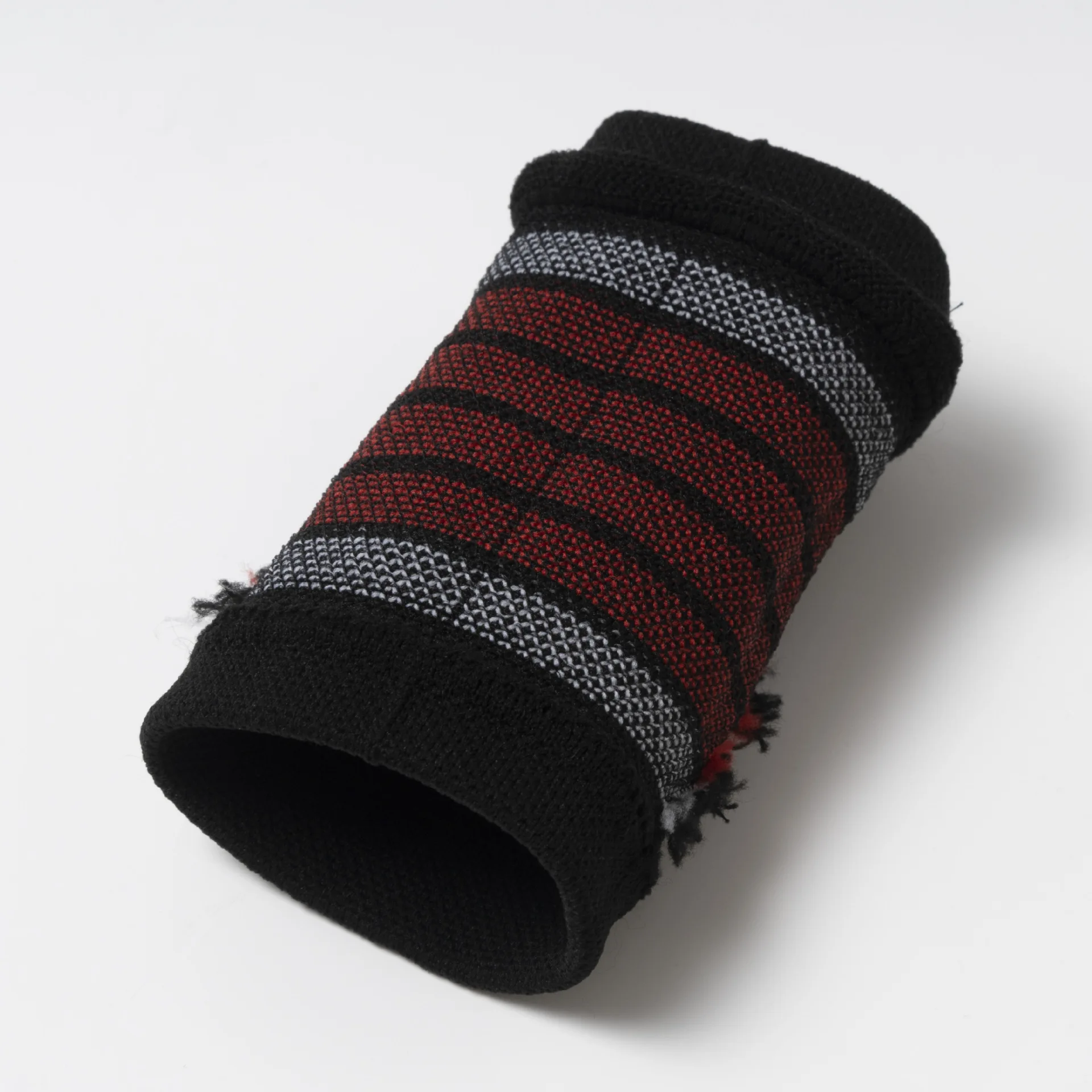 Cross-Border Sports Wristbands, Sweat-Absorbent Striped Protective Wristbands, Anti-Sprain Sports Knitted Wristbands