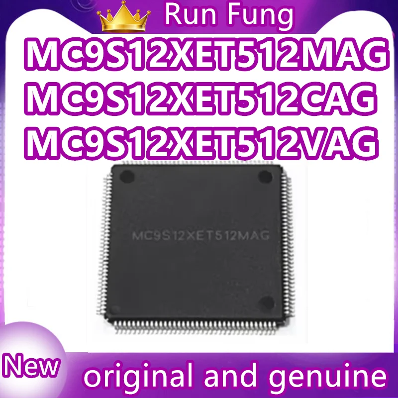 

MC9S12XET512VAG MC9S12XET512CAG MC9S12XET512MAG QFP144 IC-чип 100% новый, оригинальный, в наличии