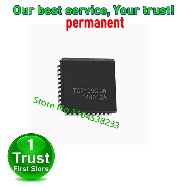 TC7109CLW TC7109ACLW 2-5PCS/LOT  TC7109CLW713 PLCC-44  Trust First   in stock