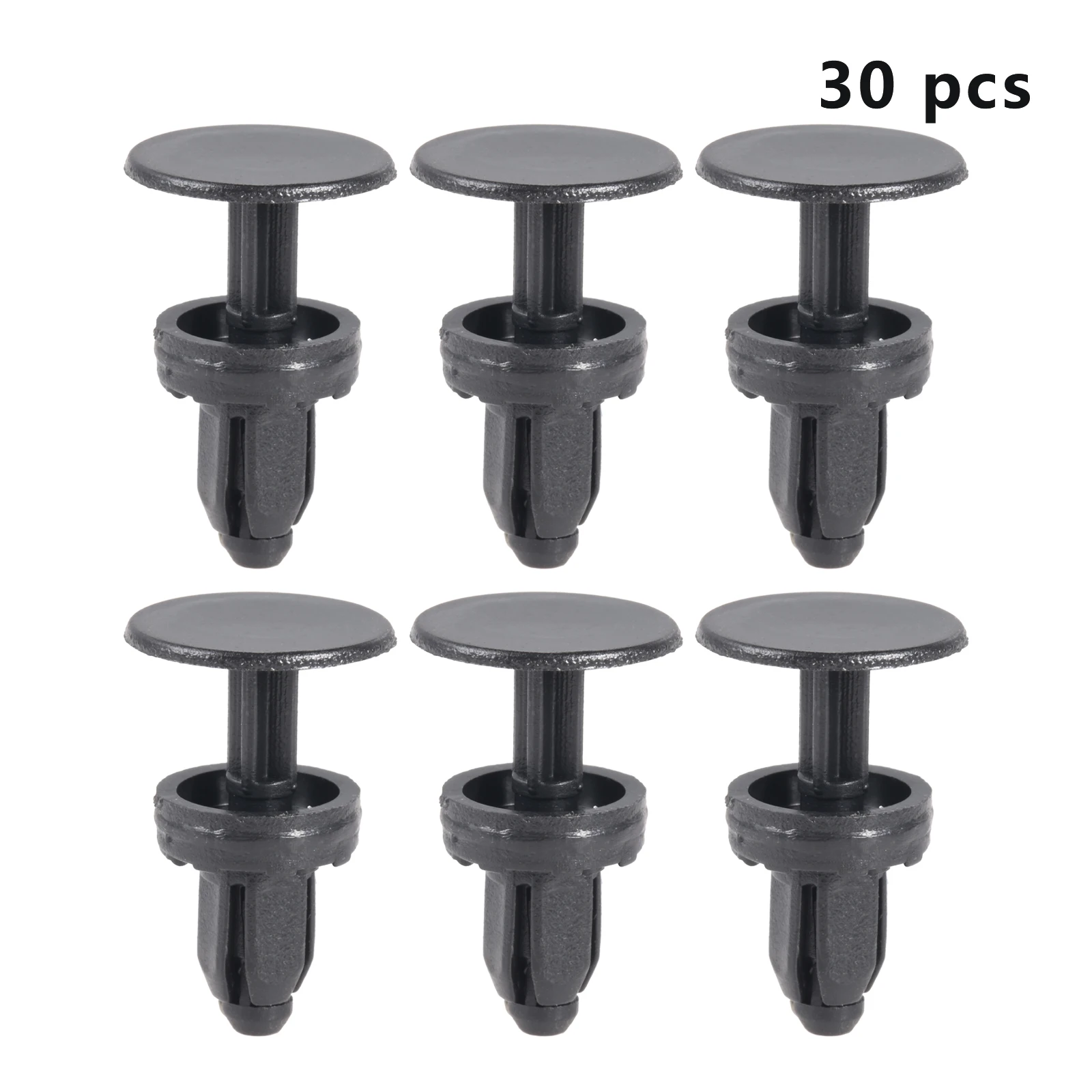 30Pcs Auto Cowl Panel Clip Push Type Retainer Fastener for Honda Civic Del Sol Odyssey 91508-SR3-000 91508SR3000 Car Parts