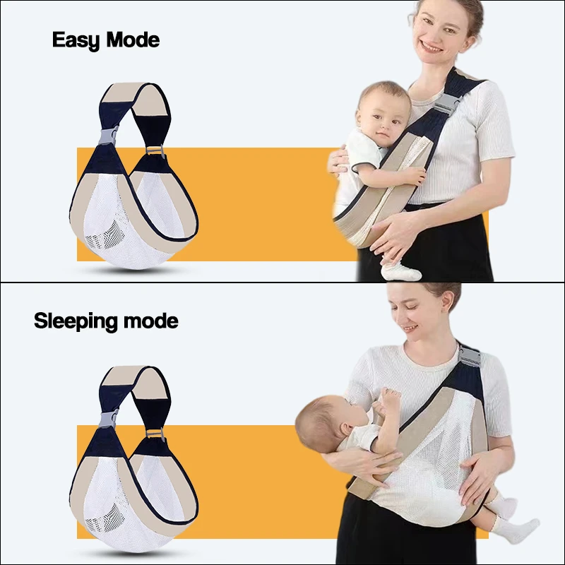 0-36maanden Draagzak Baby Sling Wrap Ergonomische Veilige Positie Babydragende Drager Pasgeboren Naar Peuter Kangoeroe Draagriem