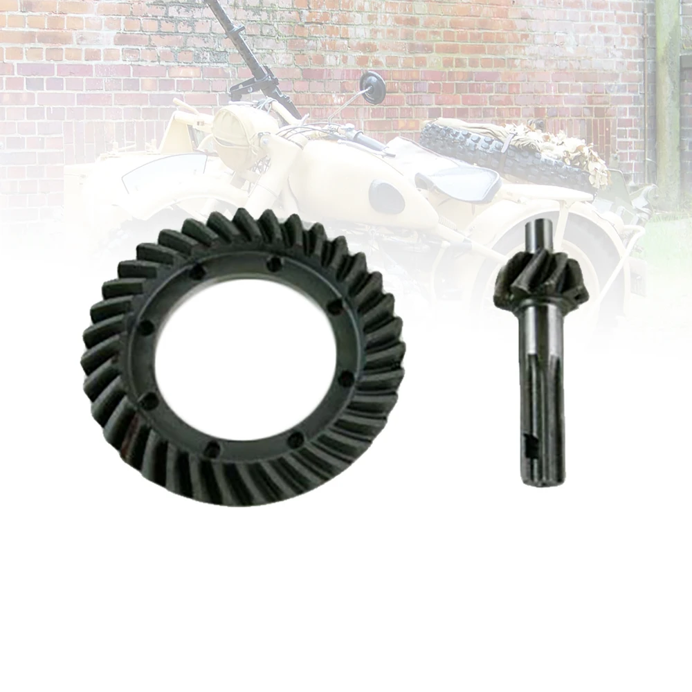 

Alconstar Bevel and Crown Gear Set for M72 M1 CJ-K 750 K 750 37:8 4.625:1 Gear Ratio Original Rear Driving For R71 M72