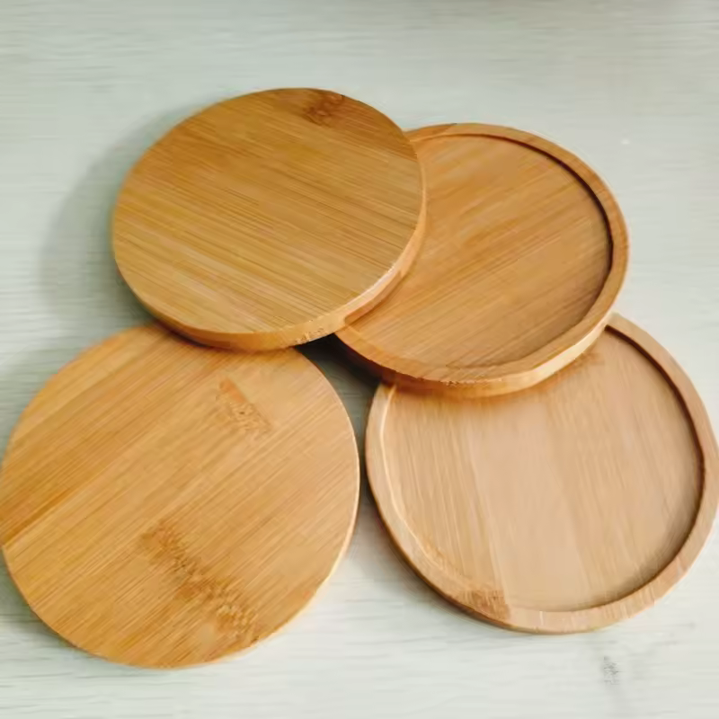 NORBI Heat Insulation Bamboo Tray Anti Scald Home Dining Table Thickened Design Easy to Clean Похожие на AliExpress