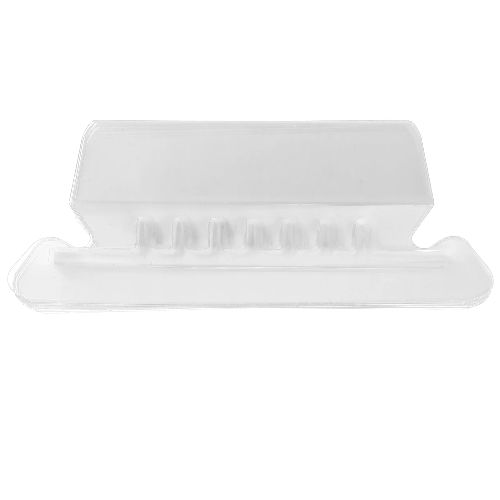 100 stks Map Tabs Inserts Plastic Classificatie Index Voor Hangende Bestanden Mappen Kantoorbenodigdheden Bestand Etiketten Ophanging Tab